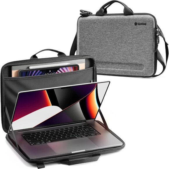 Laptop Shoulder Bag for 16-inch New MacBook Pro M3/M2/M1